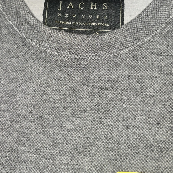 NWT Jachs New York Men’s Crew Neck Super Soft Charcoal Various Size - Picture 8 of 10